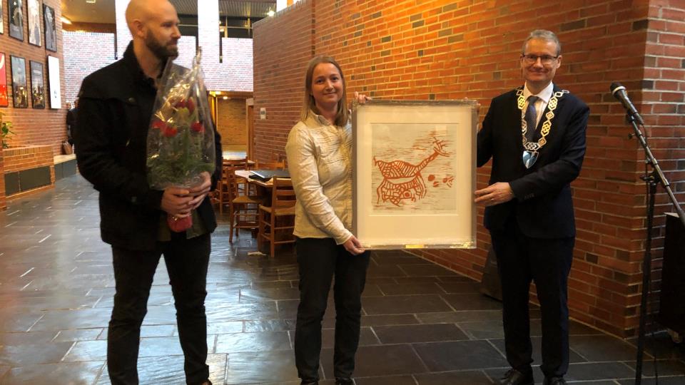 Lenkje til artikkel: Vevringutstillinga fekk kulturprisen 2020