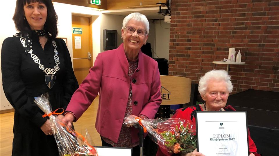 Lenkje til artikkel: Eldsjelprisen 2022 i Sunnfjord kommune går til Kjellaug Ulltang og Åslaug Brudevoll 