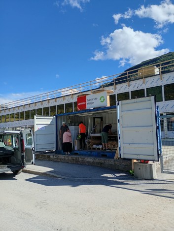 Lenkje til artikkel: Gjenbruksstasjonen på Sande er open 28. oktober