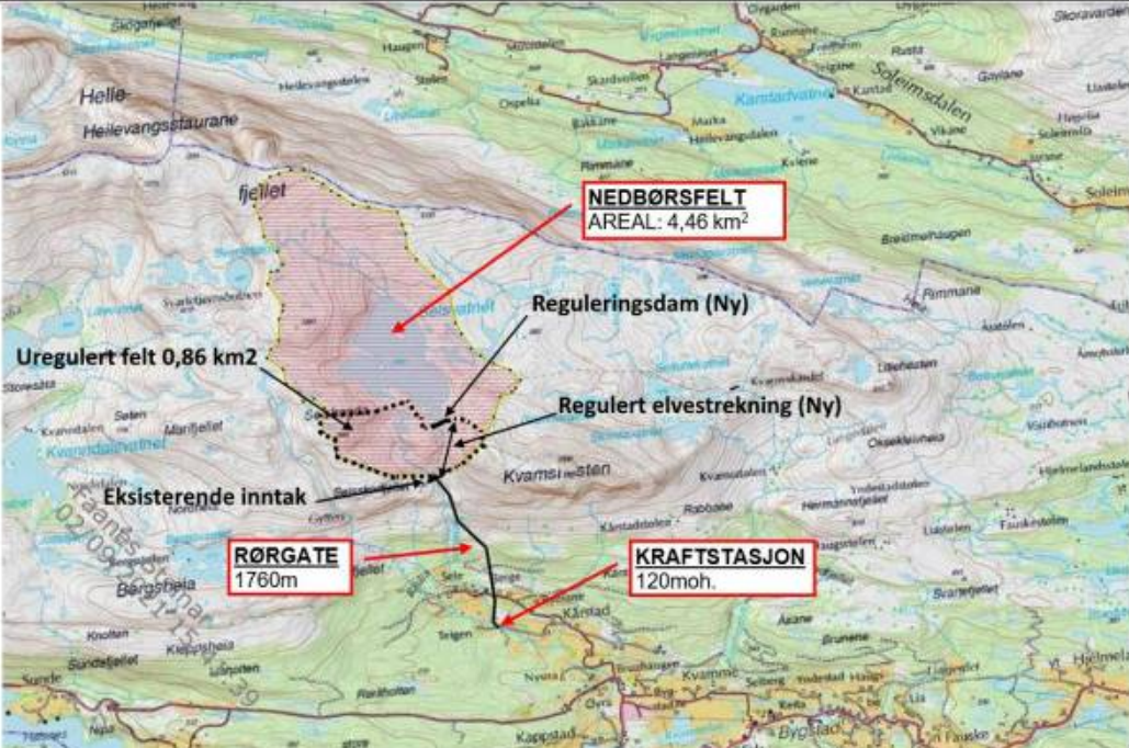 Kartutsnitt - Klikk for stort bilete